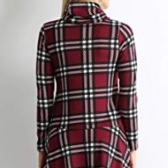 NWOT!  Cowl Neck Sweater Dress - Picture 1 of 3
